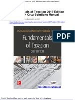 Full Download Fundamentals of Taxation 2017 Edition 10th Edition Cruz Solutions Manual