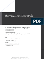 Anyagi Rendszerek