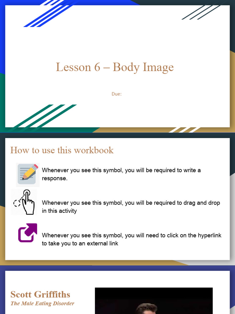 Lesson+6+ +Disordered+Eating+ +Body+Image | PDF | Body Image | Psychology