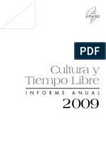 Cultura y Tiempo Libre 2009 (INE)