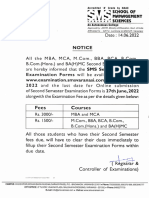 17 Notice Notice Examination Form