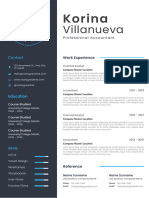 Black White Minimalist CV Resume