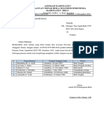 Surat Rekomendasi PSSI ATAMBUA