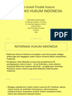 Reformasi Hukum Indonesia