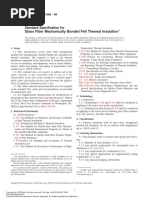 ASTM C665 Type 1 Insulation Standards | PDF | Building Insulation ...