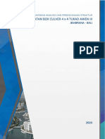Project Report PDF Box Culvert Jembatan Tukad Awen III 1 20