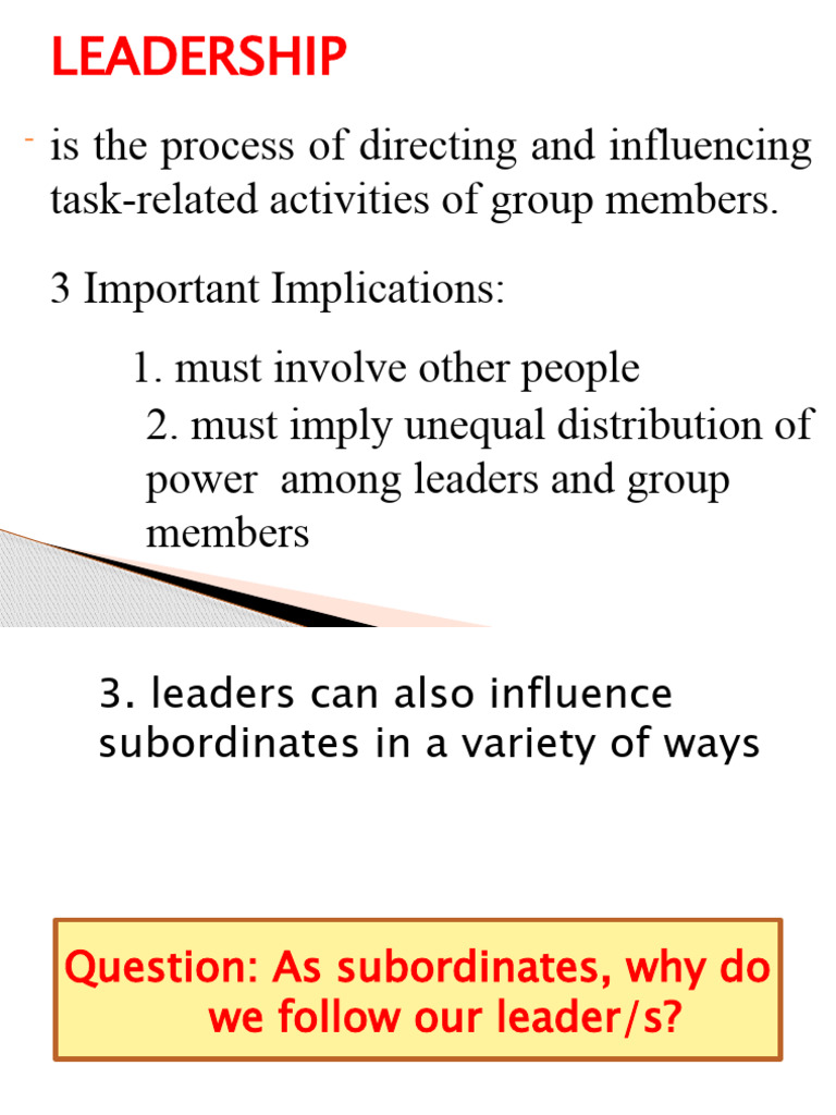 LEADERSHIP | PDF | Leadership | Cognition