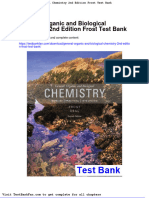 Full Download General Organic and Biological Chemistry 2nd Edition Frost Test Bank