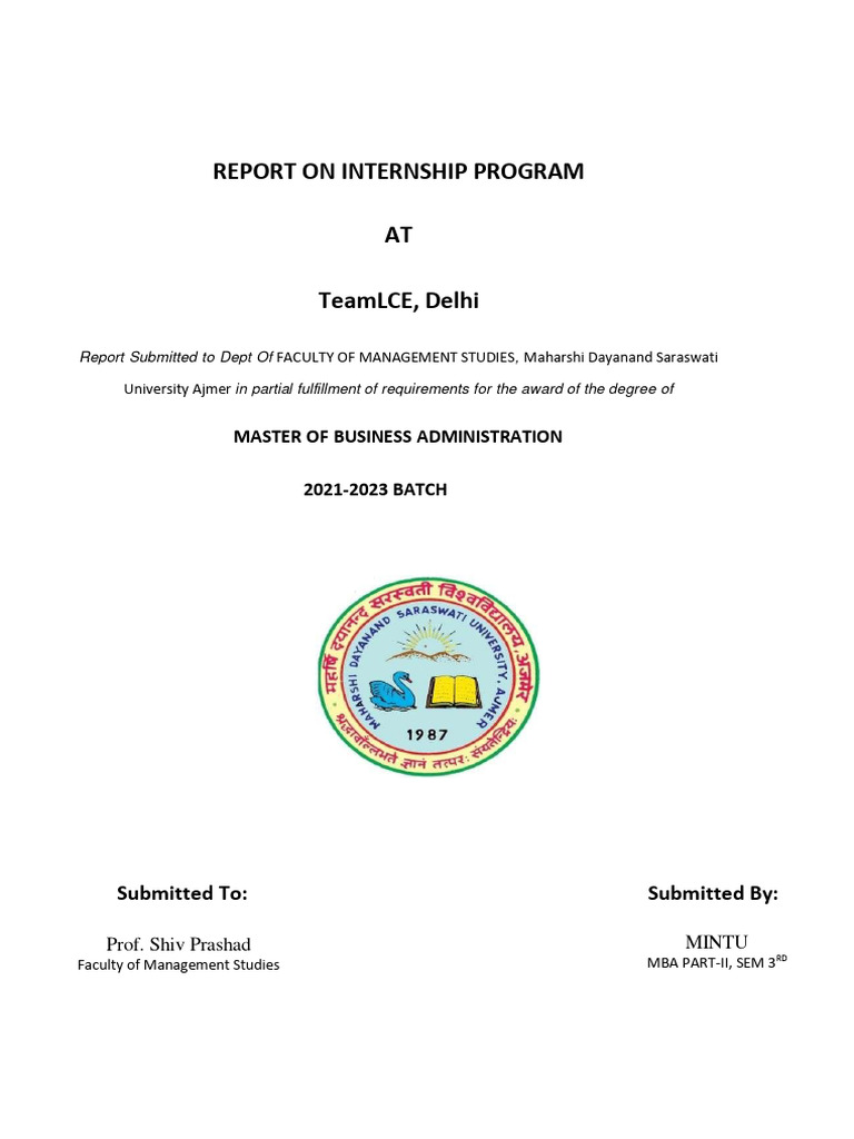Training Project Report Pdf Software Testing Engineering
