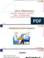 Geriatric Optometry