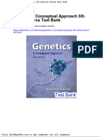 Full Download Genetics A Conceptual Approach 5th Edition Pierce Test Bank