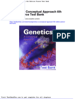 Full Download Genetics a Conceptual Approach 6th Edition Pierce Test Bank