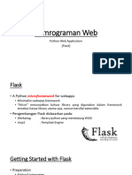 P7. Instalasi Flask (Waf)