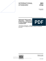 ISO 3724 INTERNATIONAL STANDARD. Hydraulic fluid power Filter elements Determination of resistance to flow fatigue using particulate contaminant - PDF Free Download