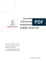 Cours de Javascript - Exercices Et Corrections