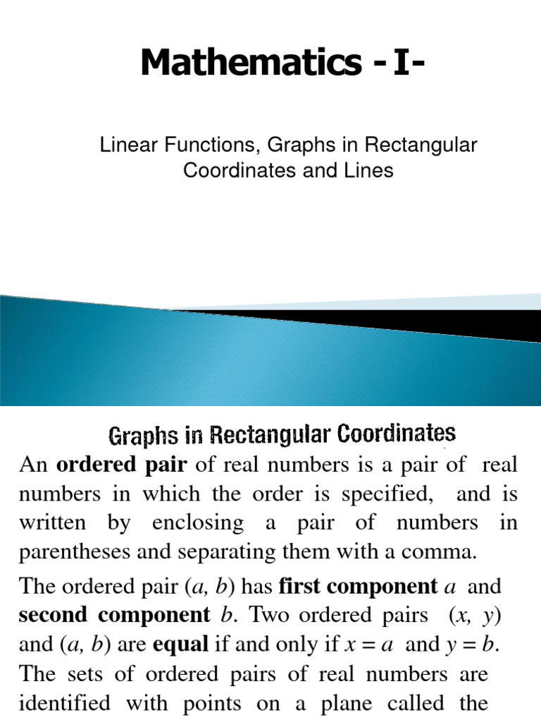 Lesson Note 5 | PDF | Cartesian Coordinate System | Mathematical Physics