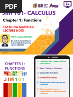 JIM101 Learning Material (Lecture Note) - CHAPTER 1