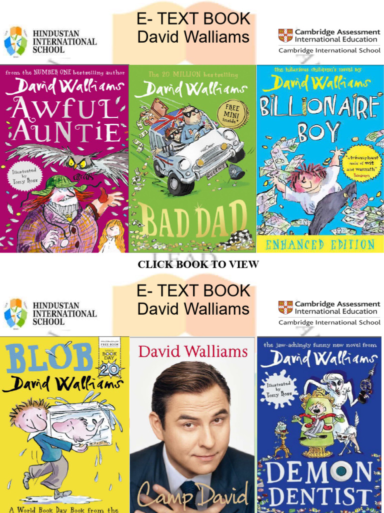 David Walliams' Complete Book List | PDF