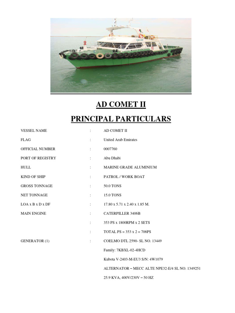 AD Comet II | PDF