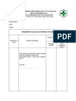 Format Pemberian Edukasi