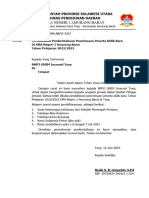 Surat Sosialisasi PPDB