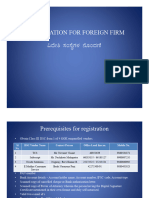 New Registration Trainning Manuals (Foreign Firm)