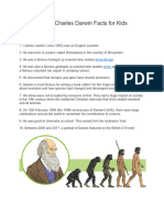 Top 20 Charles Darwin Facts For Kids ENG