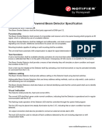 NOTIFIER Addressable Loop-Powered Beam Detector Specification