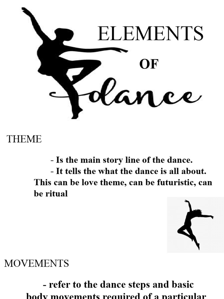 ElementsofDance PDF Dances Performing Arts