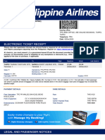 Electronic Ticket Receipt 26DEC For LIEZEL JUDICPA YARA