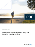 BUPA EVENTS Collaborative Address Validation