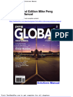 Full Download Global 2nd Edition Mike Peng Solutions Manual