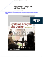 Full Download Systems Analysis and Design 9th Edition Shelly Test Bank