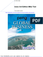Full Download Global Business 3rd Edition Mike Test Bank