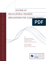 Evolution Multilateral Regimes Implications Climate Change