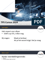 TPS S01, 2024, Cultuur