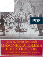 Masoneria Iglesia e Ilustracion Tomo I Ferrer 3 PDF Free