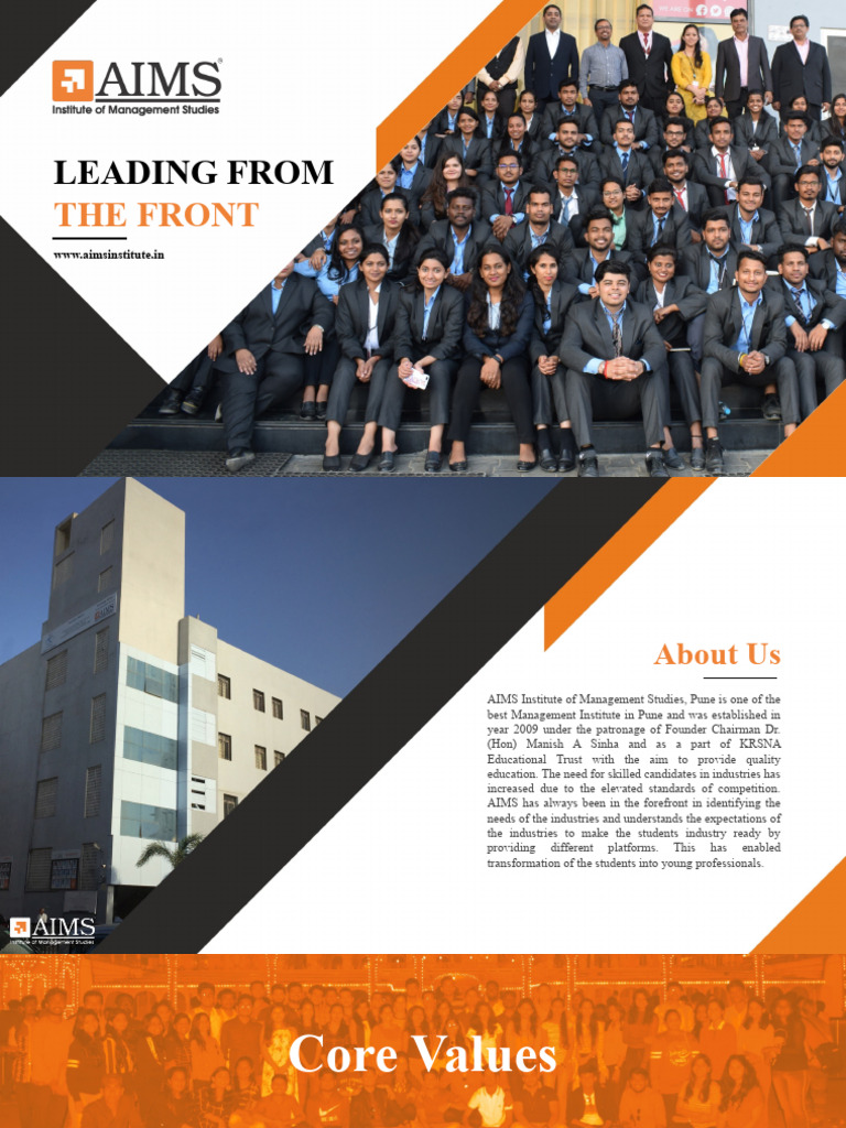 AIMS PPT1 | PDF | Business