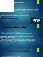 Microestructura Y Cohesión