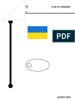 0106 Ukrainian Flag Template
