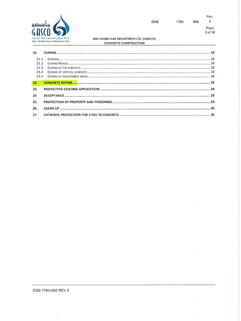 Concrete Repair | PDF | Technology & Engineering