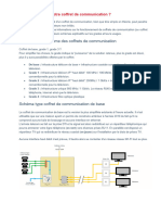 Coffret de communication Full Media tout RJ45 pour T1 à T3 neuf