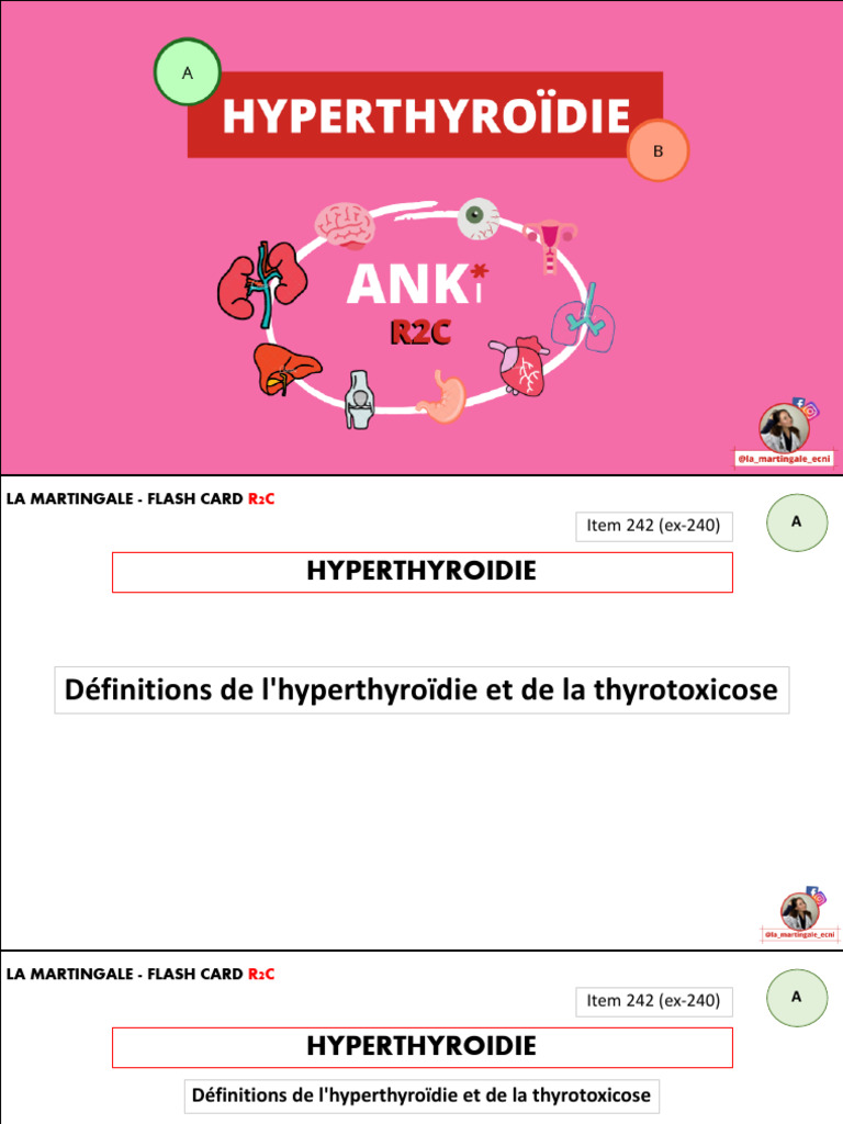 Item 242 (Ex240) Hyperthyroïdie | PDF | Hyperthyroïdie | Thyroïde