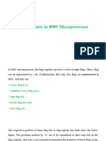 Flag Register in 8085 Microprocessor