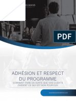 Adhésion Et Respect Du Programme