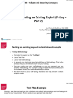 Week 3 - Testing An Existing Exploit (Friday - Part 2)