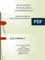 Kelompok 5 MK Manajemen Agribisnis