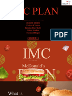 Group-3 Imc Plan For Mc'donald (ADVANCE MARKETING)