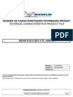 Technical Characteristics Product File: Dossier de Caracteristiques Techniques Produit