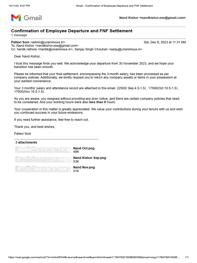 gmail-confirmation-of-employee-departure-and-fnf-settlement-pdf